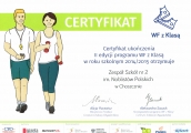 WF z Klasą Certyfikat